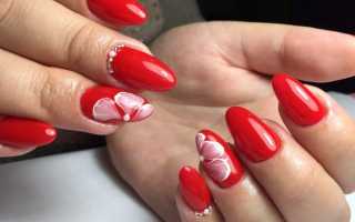 Дерзкий красный – яркое решение для соблазнительного маникюра